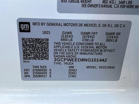 Used 2022 Chevrolet Silverado 1500 LTZ w/ LTZ Premium Texas Edition RWD image 35