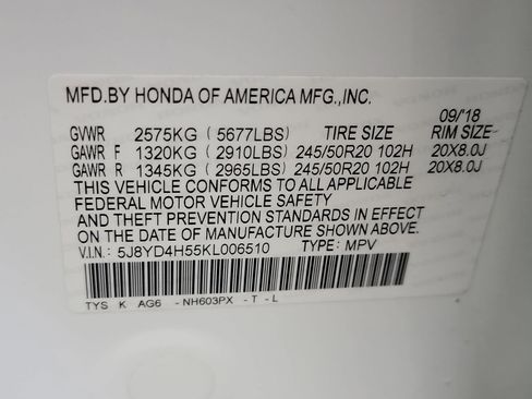 Used 2019 Acura MDX SH-AWD w/ Technology Package image 33
