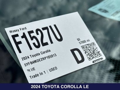 Used 2024 Toyota Corolla LE