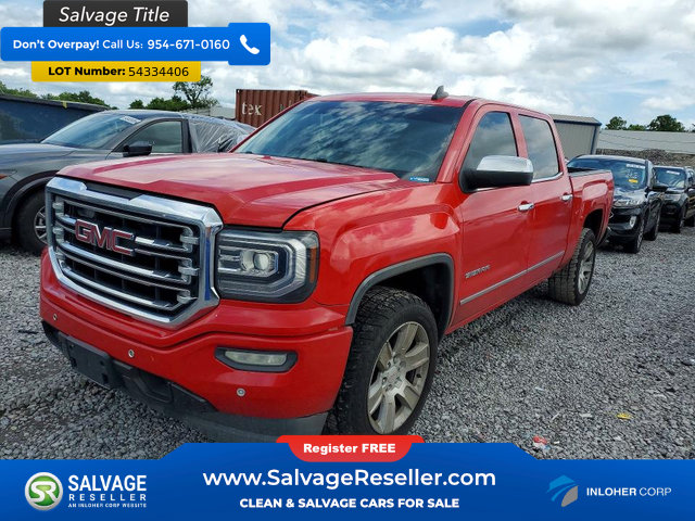 Used 2016 GMC Sierra 1500 SLT RWD image 1