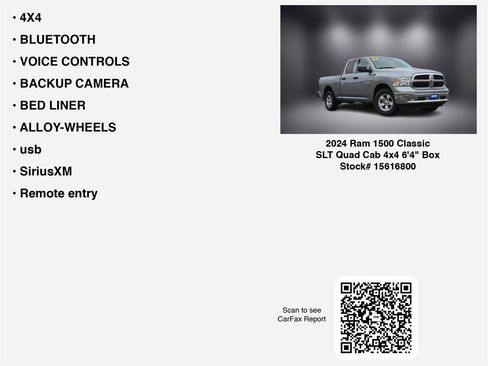 Used 2024 RAM 1500 Classic SLT image 7