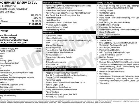 Used 2026 GMC Hummer EV SUV AWD/4WD image 46