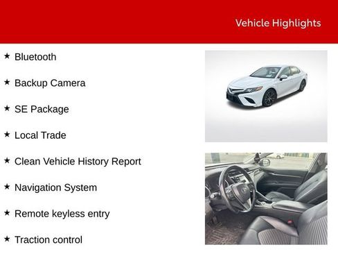 Used 2019 Toyota Camry SE image 9