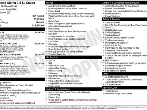 Used 2010 Nissan Altima 2.5 SL w/ SL Pkg image 3