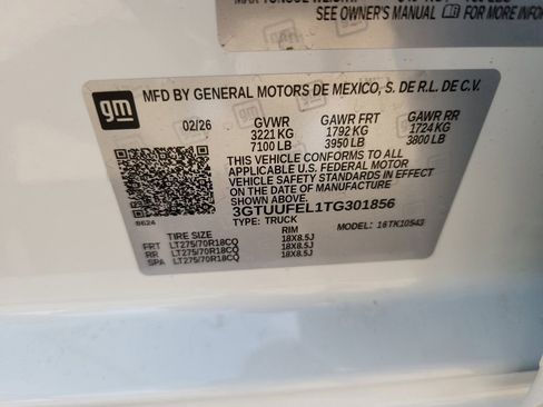 New 2026 GMC Sierra 1500 AT4X AWD/4WD image 11