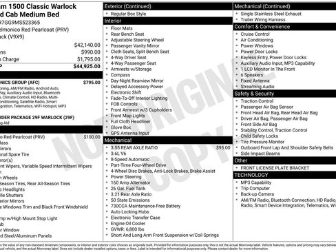 Used 2021 RAM 1500 Warlock w/ Electronics Group AWD/4WD image 28