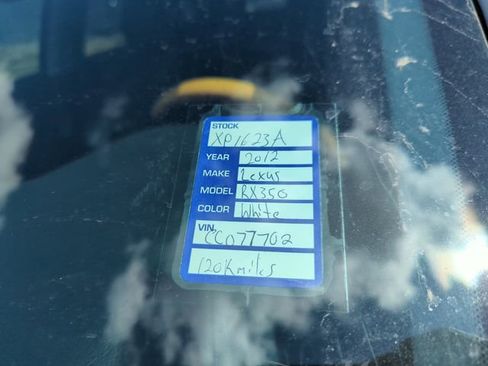 Used 2012 Lexus RX 350 FWD w/ Premium Pkg image 6