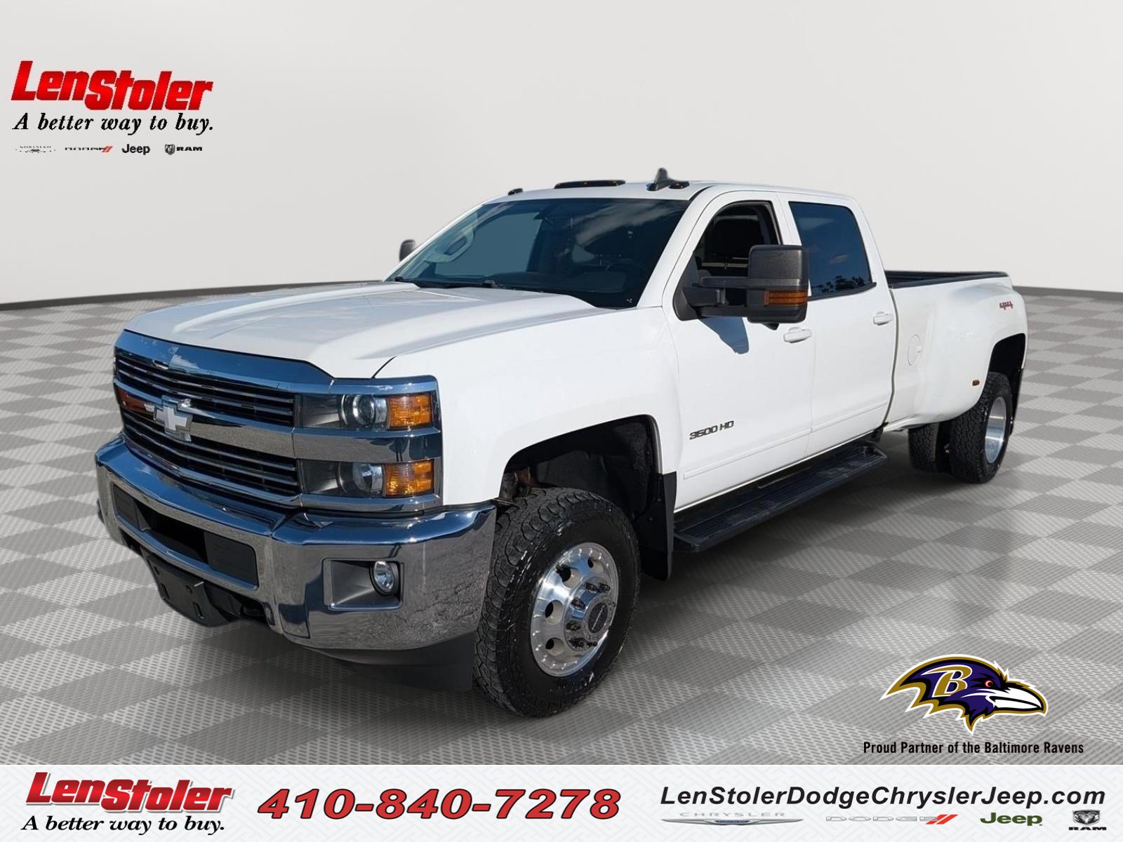 Used 2016 Chevrolet Silverado 3500 LT w/ LT Convenience Package AWD/4WD image 1