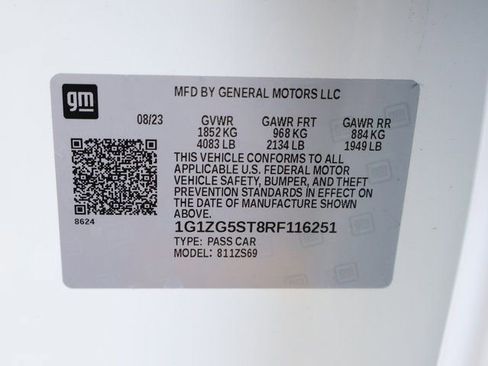 Used 2024 Chevrolet Malibu RS w/ LPO, Floor Liner Package image 39