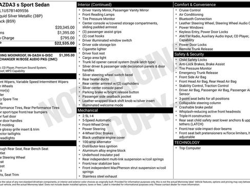 Used 2011 MAZDA MAZDA3 s Sport image 9