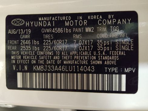 Used 2020 Hyundai Tucson Value FWD image 33