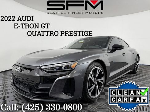 Used 2022 Audi e-tron GT Prestige w/ Prestige Package AWD/4WD image 1
