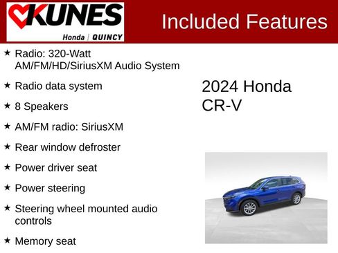 Used 2024 Honda CR-V EX-L image 2