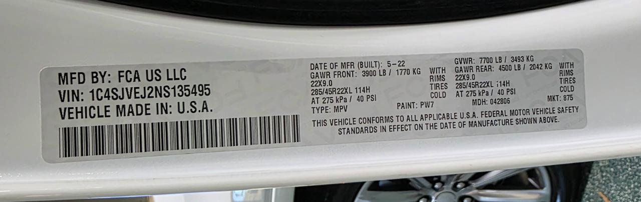 Used 2022 Jeep Grand Wagoneer Series I AWD/4WD image 57