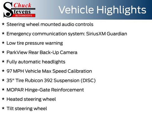 Used 2022 Jeep Wrangler Unlimited Rubicon w/ Xtreme Recon 35" Tire Package AWD/4WD image 16
