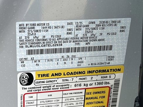 New 2026 Lincoln Navigator L Reserve image 38