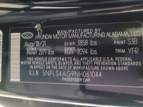 Used 2022 Hyundai Elantra SEL w/ Convenience Package FWD image 33