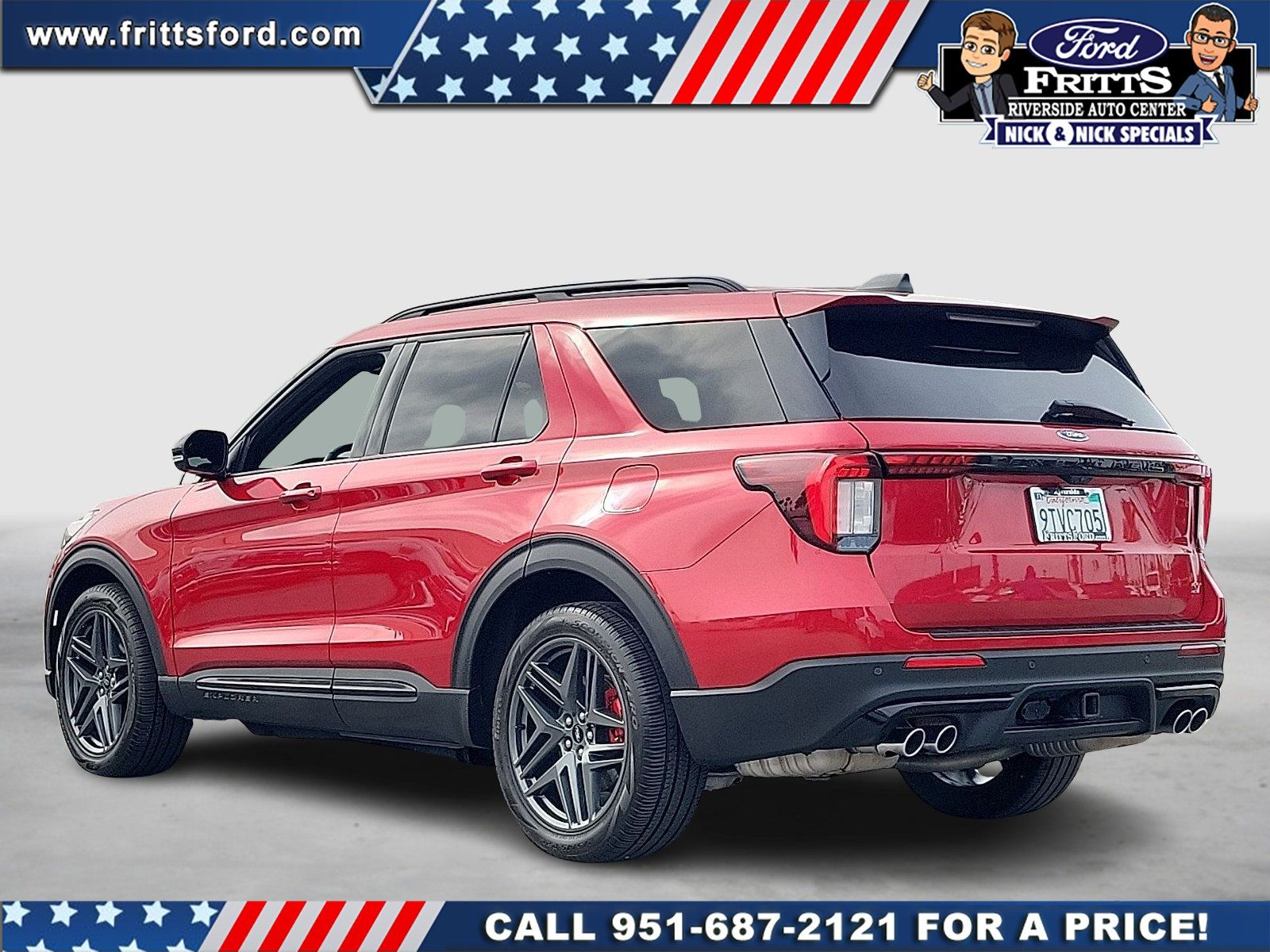 Certified 2025 Ford Explorer ST w/ Sun And Sound Package AWD/4WD image 3