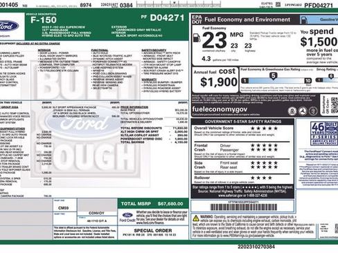 Used 2023 Ford F150 XLT w/ Equipment Group 302A High image 14