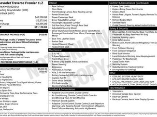 Used 2023 Chevrolet Traverse Premier w/ LPO, Floor Liner Package video 2