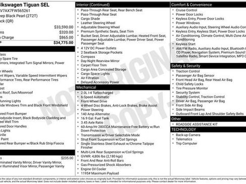 Used 2015 Volkswagen Tiguan SEL image 4