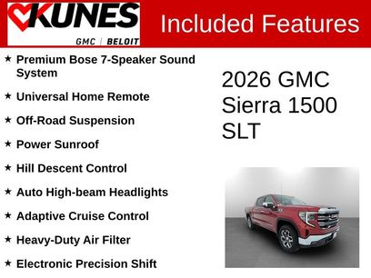 New 2026 GMC Sierra 1500 SLT w/ SLT Convenience Package