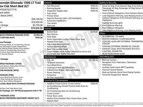 New 2026 Chevrolet Silverado 1500 LT Trail Boss w/ LT Trail Boss Premium Package AWD/4WD image 6