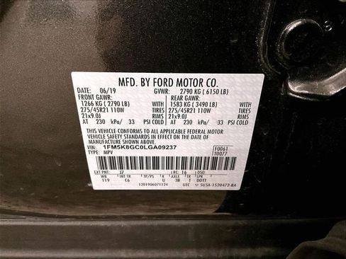 Used 2020 Ford Explorer ST w/ ST Street Pack AWD/4WD image 34