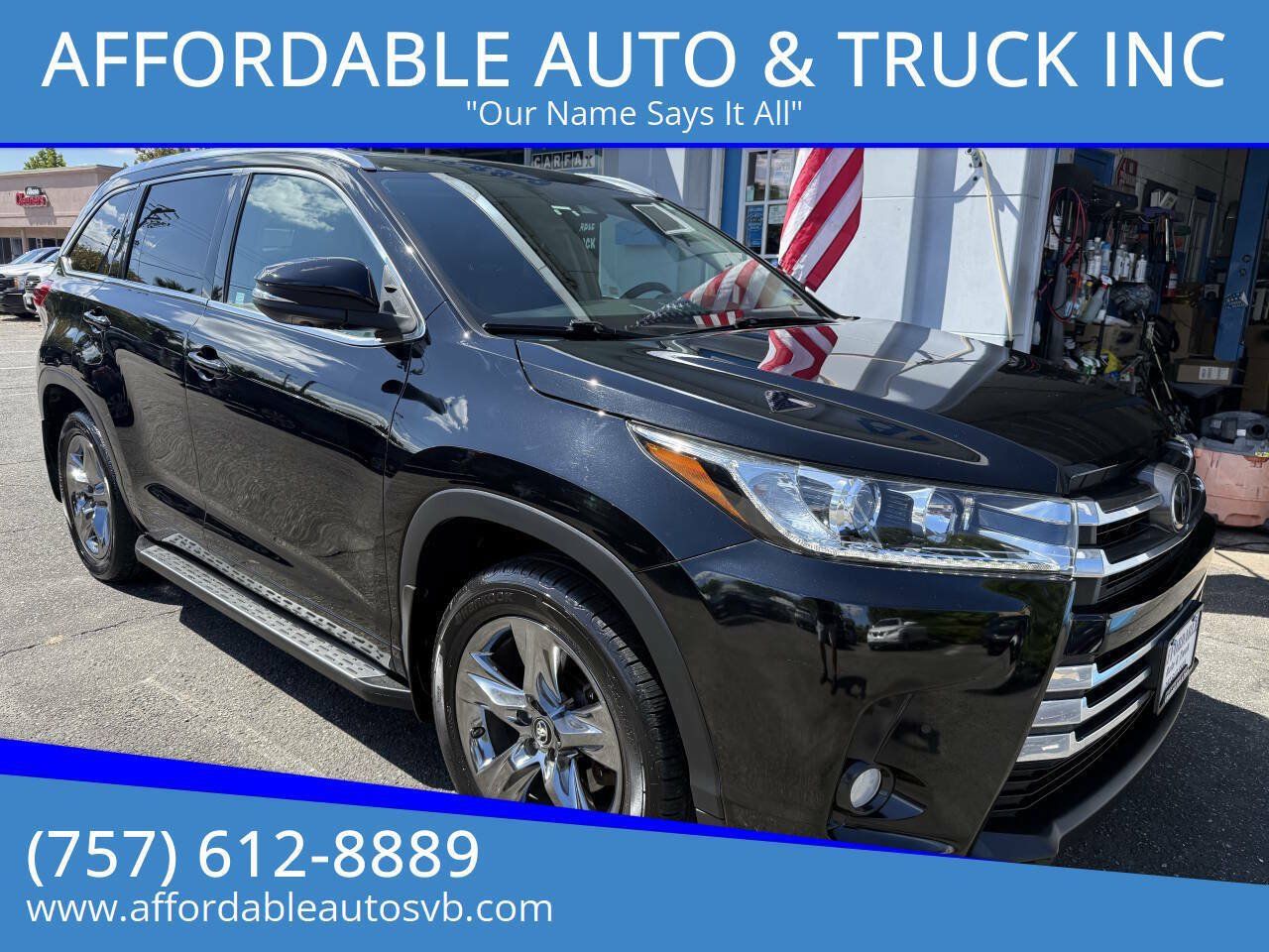 Used 2017 Toyota Highlander Limited Platinum AWD/4WD image 1