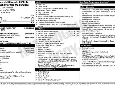 New 2026 Chevrolet Silverado 2500 W/T AWD/4WD image 47