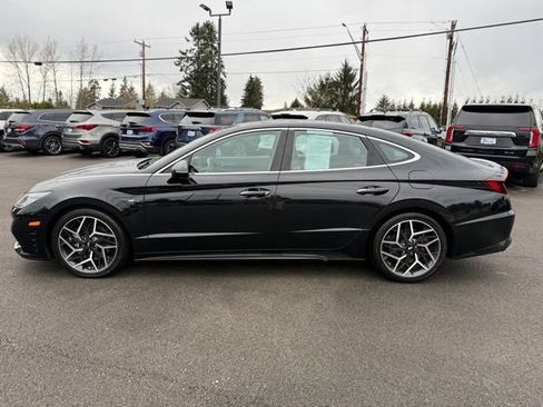 Certified 2021 Hyundai Sonata N Line w/ Cargo Package image 8