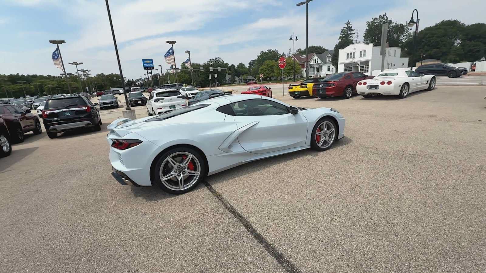 Certified 2021 Chevrolet Corvette Stingray Premium Cpe w/ Z51 Performance Package RWD image 8