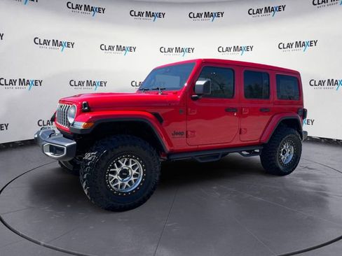 New 2025 Jeep Wrangler Unlimited Sahara w/ Safety Group AWD/4WD image 1