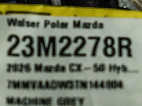 Certified 2026 MAZDA CX-50 AWD 2.5 Hybrid w/ Weather Package image 28