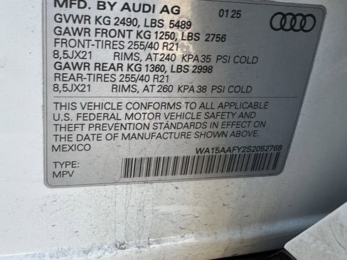 Certified 2025 Audi Q5 2.0T Premium Plus w/ Premium Plus Package image 37