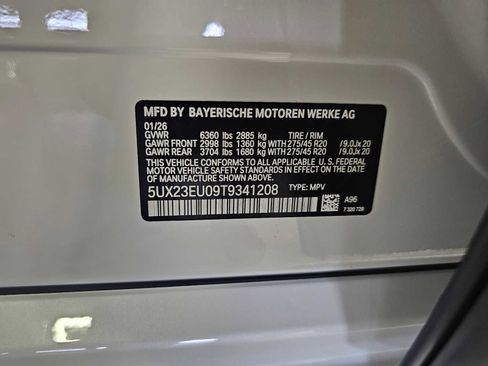New 2026 BMW X5 xDrive40i w/ M Sport Package image 49