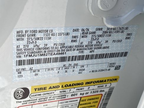 New 2026 Ford Expedition Platinum w/ Driver's Package AWD/4WD image 36