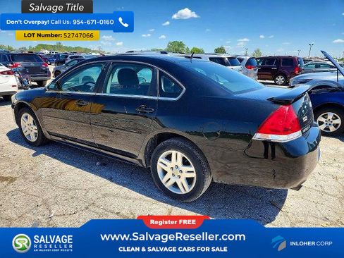 Used 2012 Chevrolet Impala LT w/ LT Sunroof Package FWD image 3