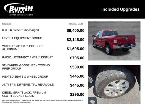 Used 2021 RAM 2500 Big Horn w/ Level 1 Equipment Group AWD/4WD image 6
