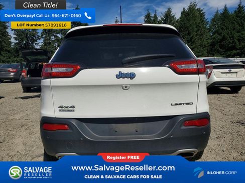 Used 2016 Jeep Cherokee Limited w/ Luxury Group AWD/4WD image 8