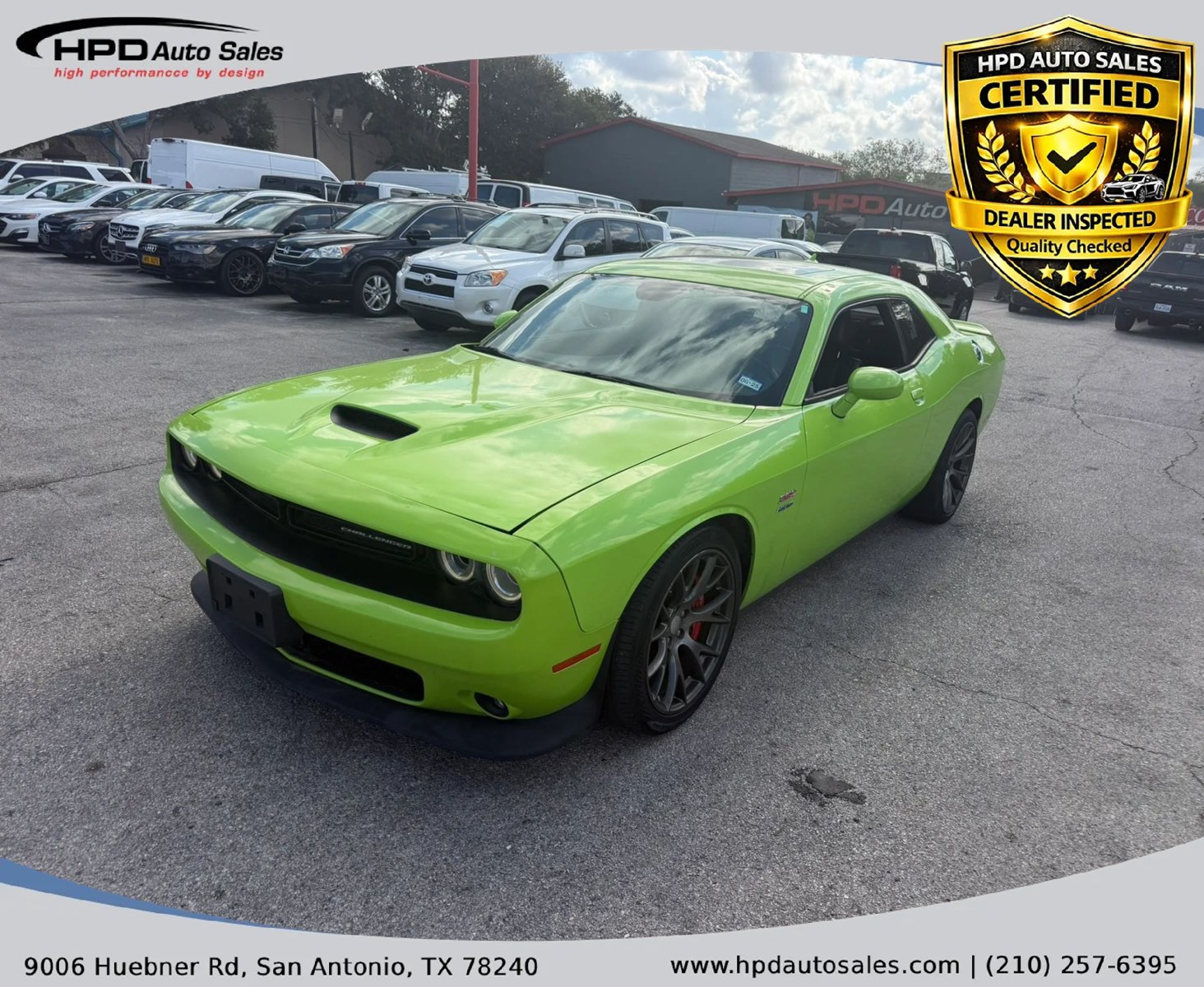 Used 2015 Dodge Challenger SRT w/ Technology Group RWD image 1