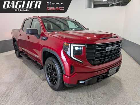 Used 2024 GMC Sierra 1500 Elevation w/ LPO, Elevation Black Package AWD/4WD image 1