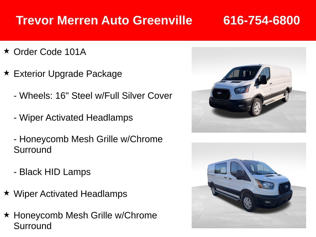 Used 2025 Ford Transit 250 Low Roof w/ Exterior Upgrade Package RWD image 14