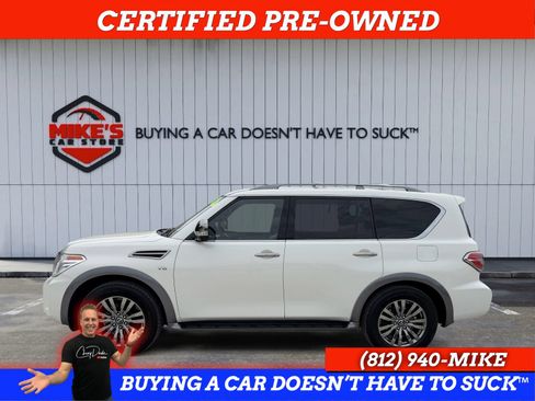 Used 2018 Nissan Armada Platinum w/ Captain Seat Package AWD/4WD image 3