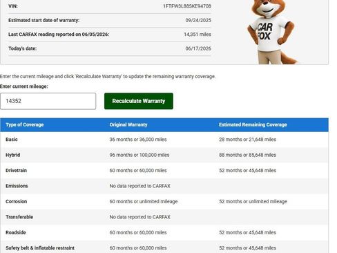 Used 2025 Ford F150 XLT w/ Equipment Group 301A Standard AWD/4WD image 54