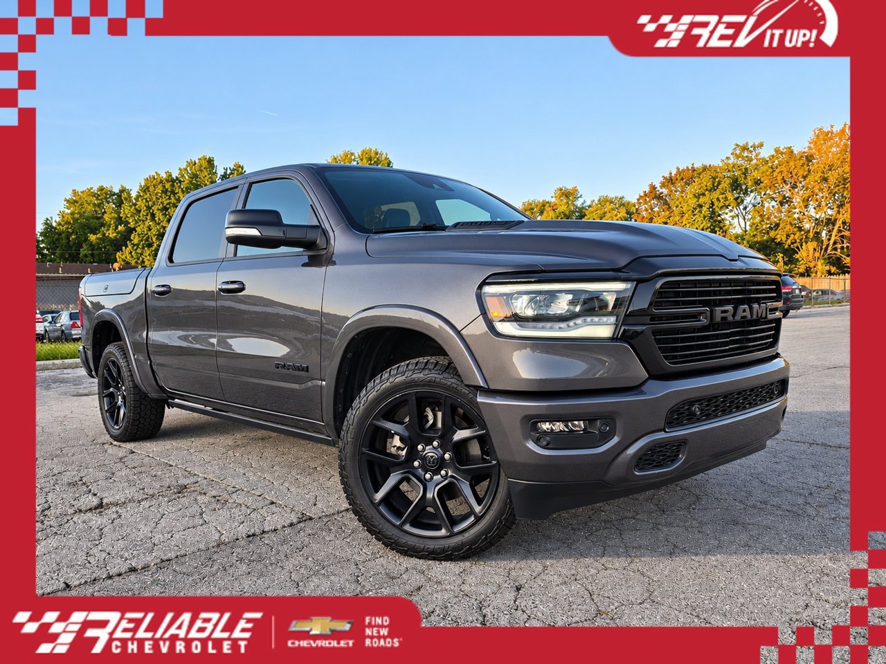 Used 2021 RAM 1500 Laramie w/ Night Edition AWD/4WD image 1