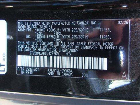 New 2026 Lexus RX 350h AWD/4WD image 54