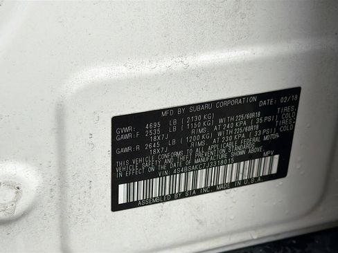 Used 2018 Subaru Outback 2.5i Limited image 41