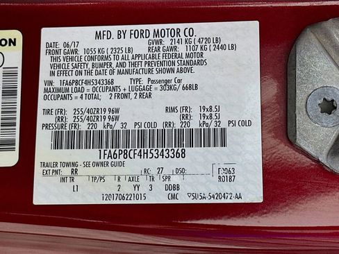 Used 2017 Ford Mustang GT Premium image 38