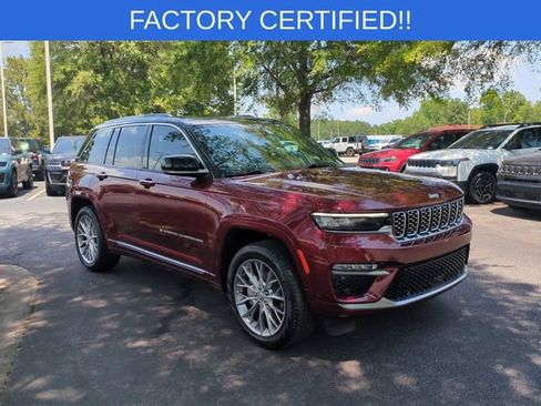 Certified 2025 Jeep Grand Cherokee Summit AWD/4WD image 7